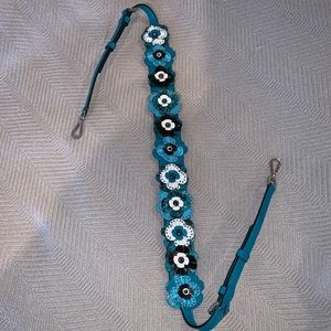 Michael Kors Flower Guitar Strap crossbody strap